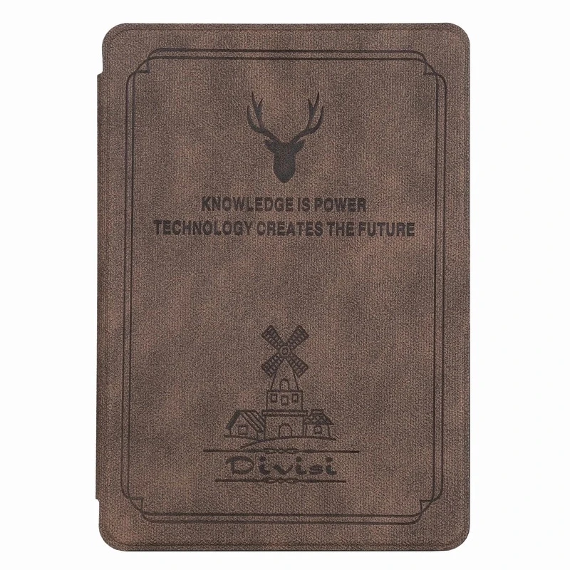 Тонкий Умный Магнитный чехол с принтом оленя для Amazon Kindle Paperwhite для чтения электронных книг, умный чехол для funda Kindle Paperwhite 4
