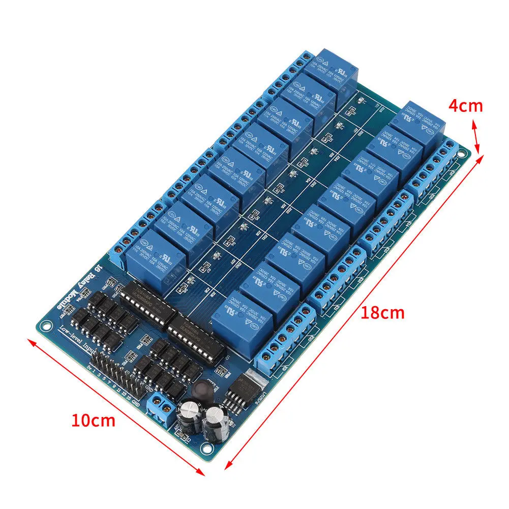 Модуль управления Ethernet Lan Wan сетевой веб-сервер RJ45 порт 16 каналов РЕЛЕ Ethernet плата контроллера. Интерфейс RJ45
