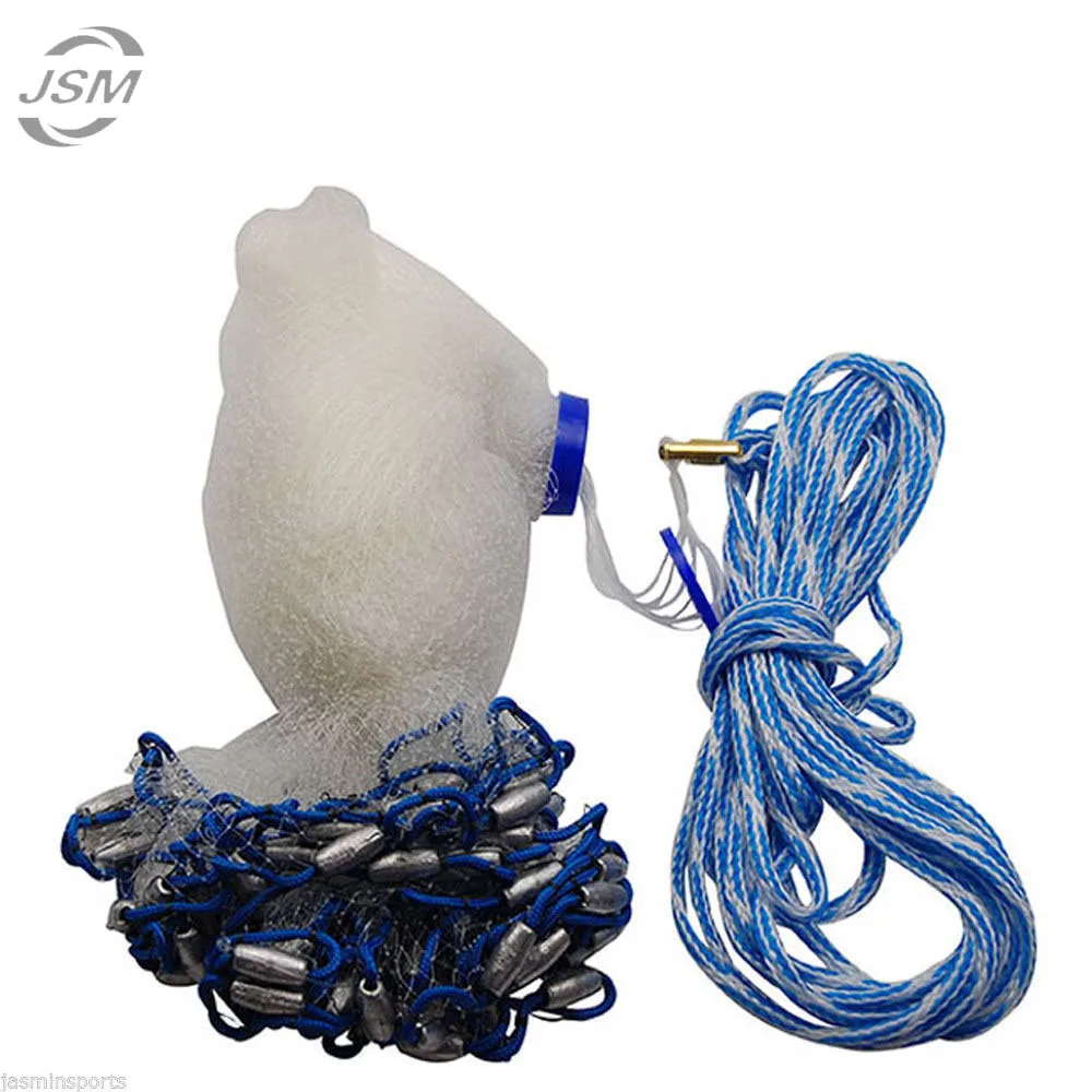 Кастинговые сети JSM 4 12 футов 3/8 дюйма в американском стиле свинцовые грузила