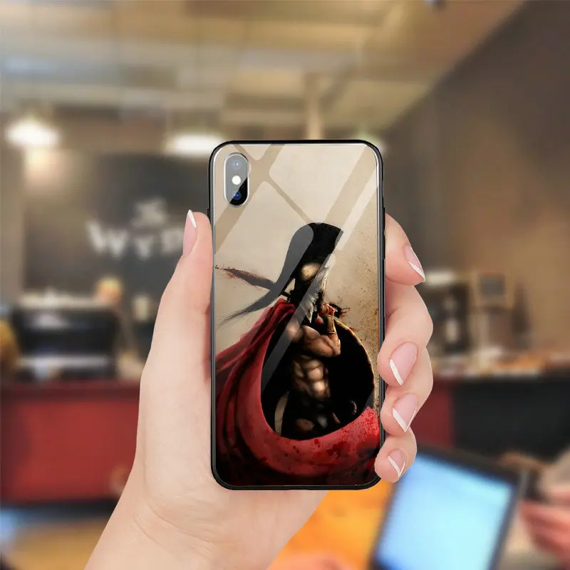Жесткий ПК ТПУ закаленное Стекло мобильного телефона чехлы Сумки для Iphone 5 5s se X XR