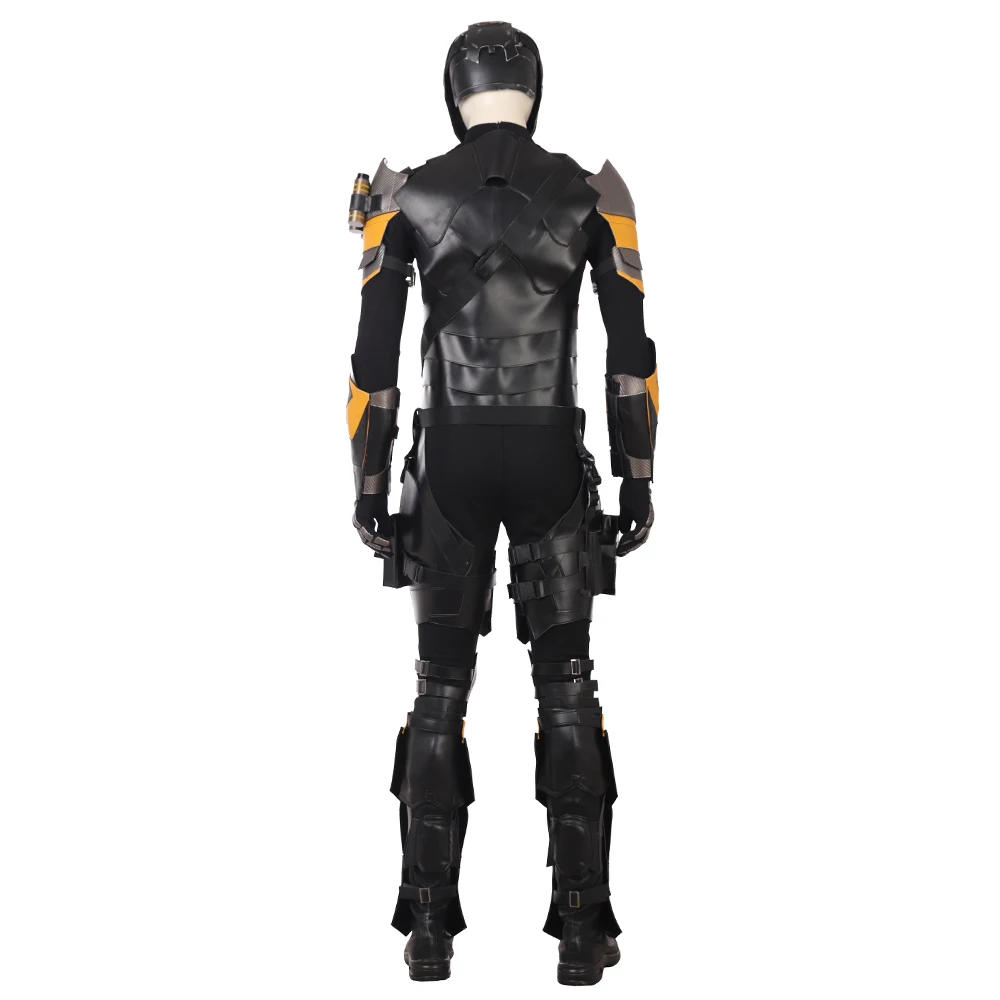 Новый DC супер злодей Deathstroke косплей костюм для мужчин полный набор Слэйд Джозеф