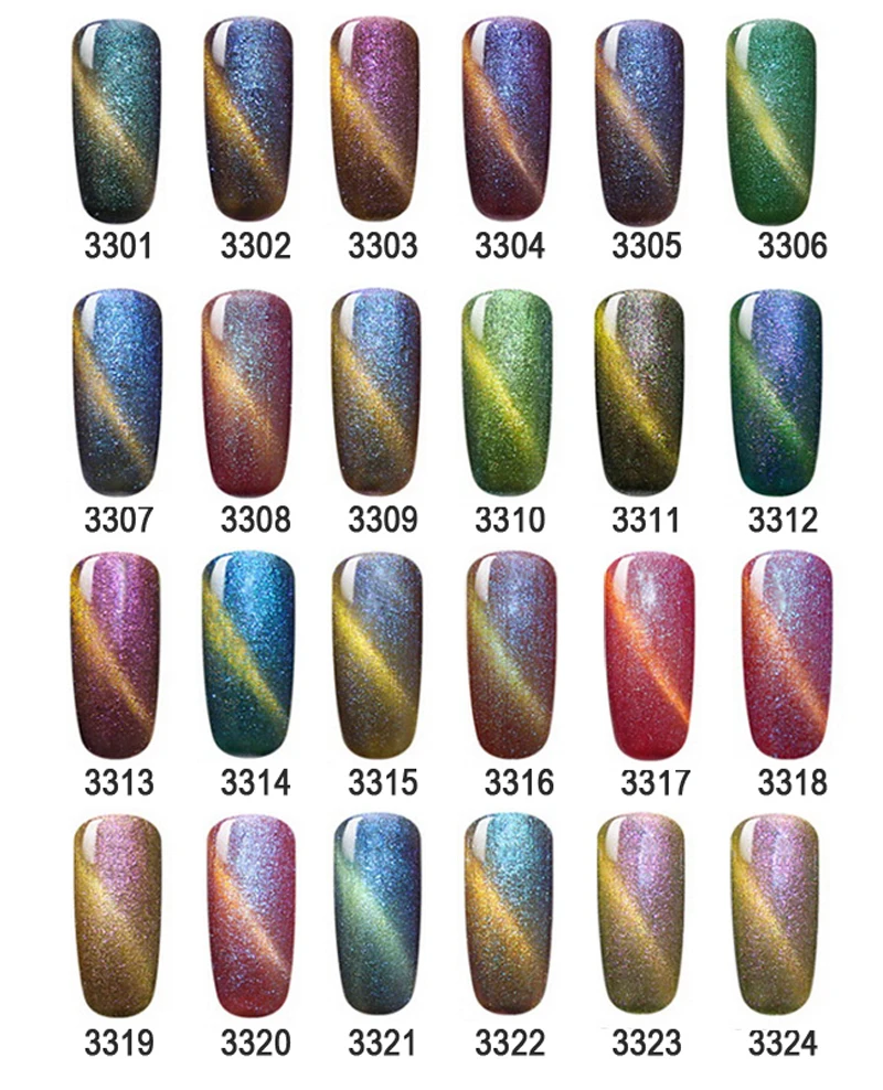 HNM 8 мл Лак для ногтей "Кошачьи Глаза" Nagellak Soak Off UV Nail Art Полуперманентная краска для тиснения гель лак Гибридный лак Lucky лак чернила