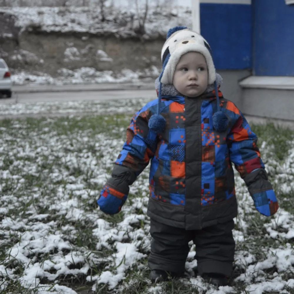 Новое Full-30 толстый детский лыжный костюм комплект утолщение Водонепроницаемый мужской женский морозостойкий Верхняя одежда с защитой от ветра, костюм-двойка