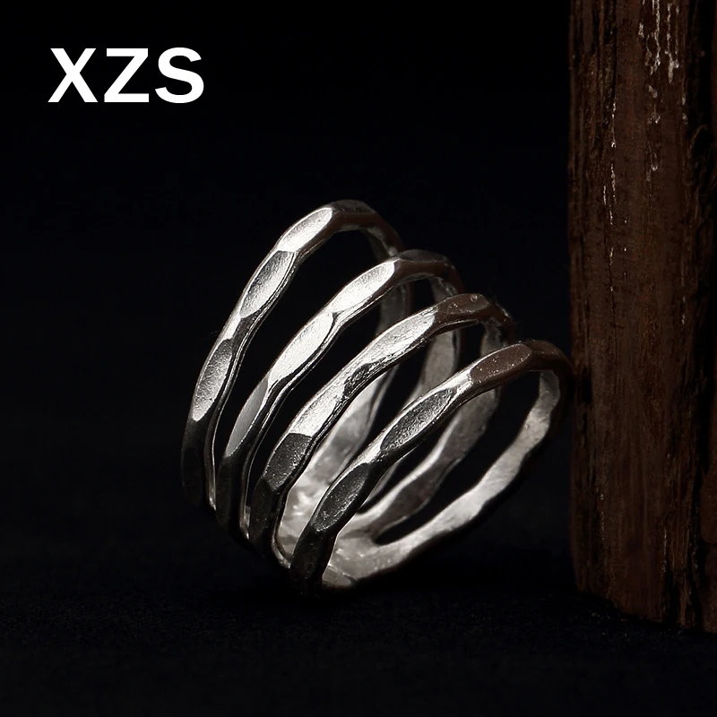 100% Аутентичные оригинальные кольца из стерлингового серебра 925 пробы в китайском