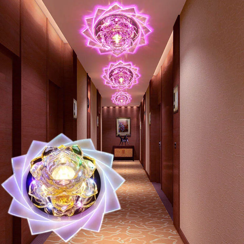 Хрустальный светодиодный потолочный светильник LAIMAIK 3 Вт 5 современный с