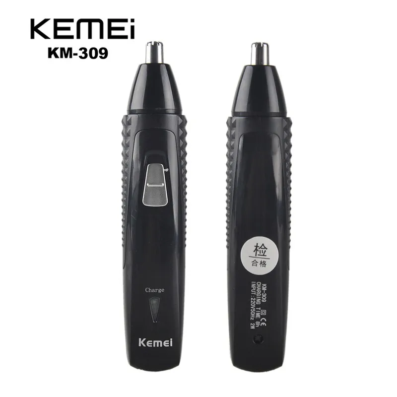 Kemei 3в1 перезаряжаемый электрический триммер для бороды, лица, бровей, носа, ушей, волос, автоматическое удаление, бритва для мужчин, детская машинка для стрижки