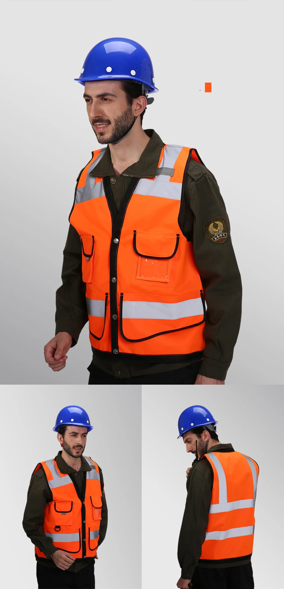 Hi vis желтые светоотражающие жилеты безопасности жилет