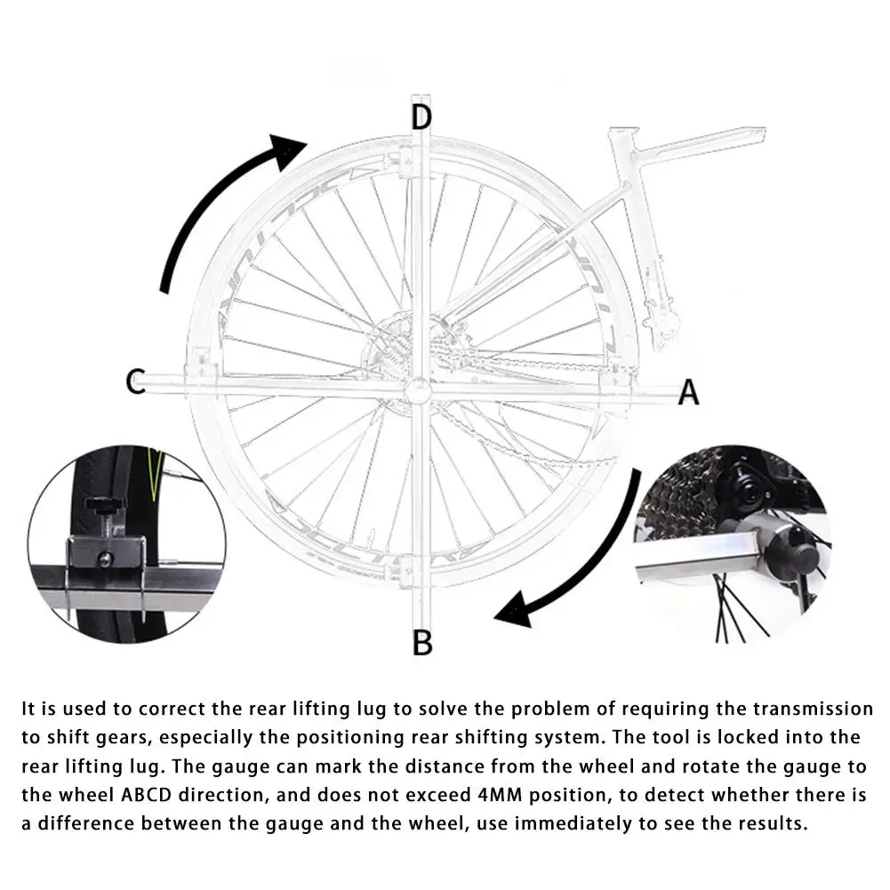 Вешалка переключателя передач для горного велосипеда инструмент калибровки