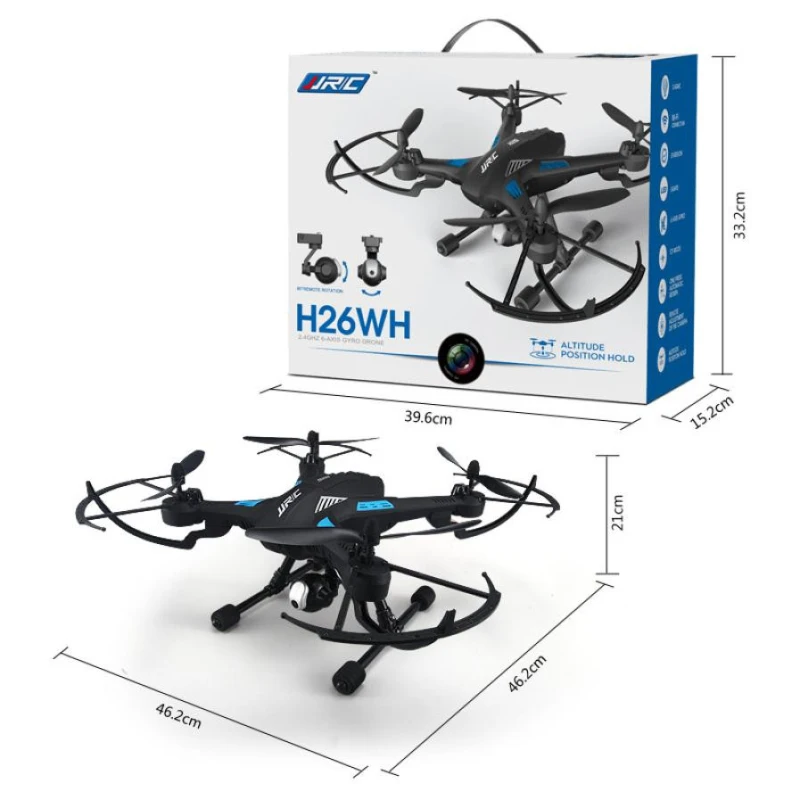 Новый WI-FI FPV дрона с дистанционным управлением H26WH 2 4G 4CH 6-осевой гироскоп