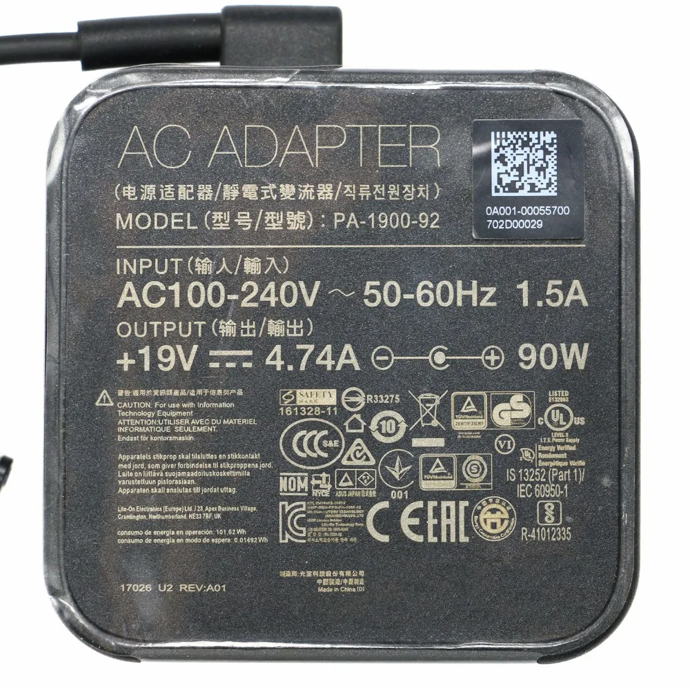 19V 4.74A 90W PA 1900 92 36 EXA0904YH Питание для ASUS N45 N45E N45S N45SF V2G VX041V N45SL N55 U46J таблетки|Блоки