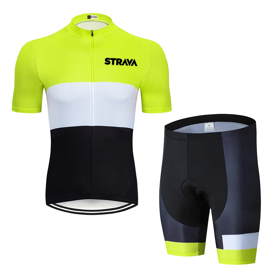12 Лето Strava Велоспорт Джерси комплект с коротким рукавом Майо Ropa Ciclismo Форма велосипед Быстросохнущий Цикл MTB Одежда - Цвет: 12