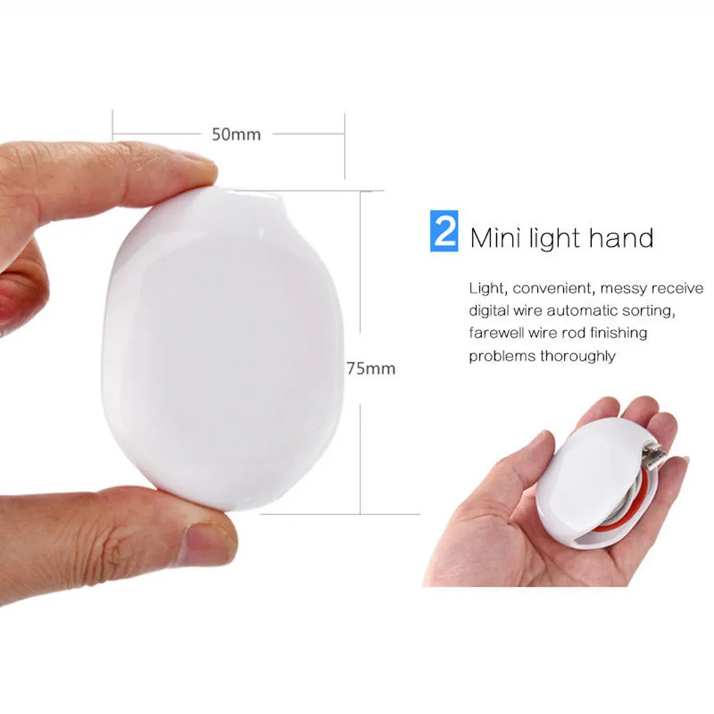 Кабельный провод шнур Органайзер держатель Winder Smart для наушников USB наушники