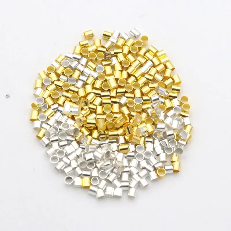 1000 шт. металлические бусины для рукоделия 1 5 дюйма 2 мм|beads for jewelry making|metal beadsbead wholesale