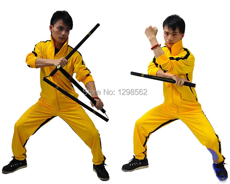 Wingchun костюмы Желтый спортивный костюм спортивная одежда wingchun кунг фу нунчаки