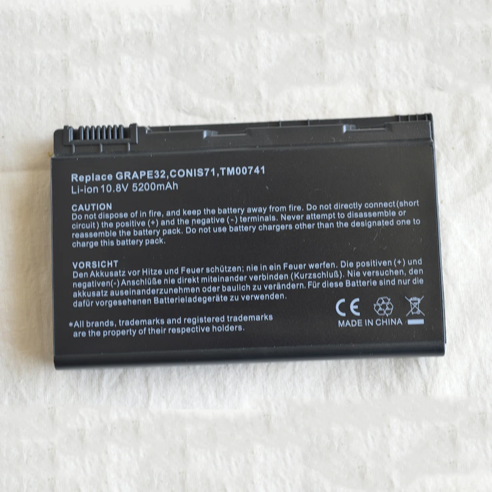 Аккумулятор для ноутбука Acer Extensa 5210 5230 5420 5610 5620Z 7220 5220 5235 5630 5620 7620 г 7620Z|Аккумуляторы