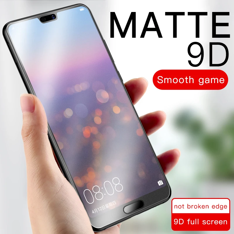 9D полное покрытие закаленное стекло для Huawei honor 8X Max 8A 10 Lite V10 20i 20 Pro Play матовая