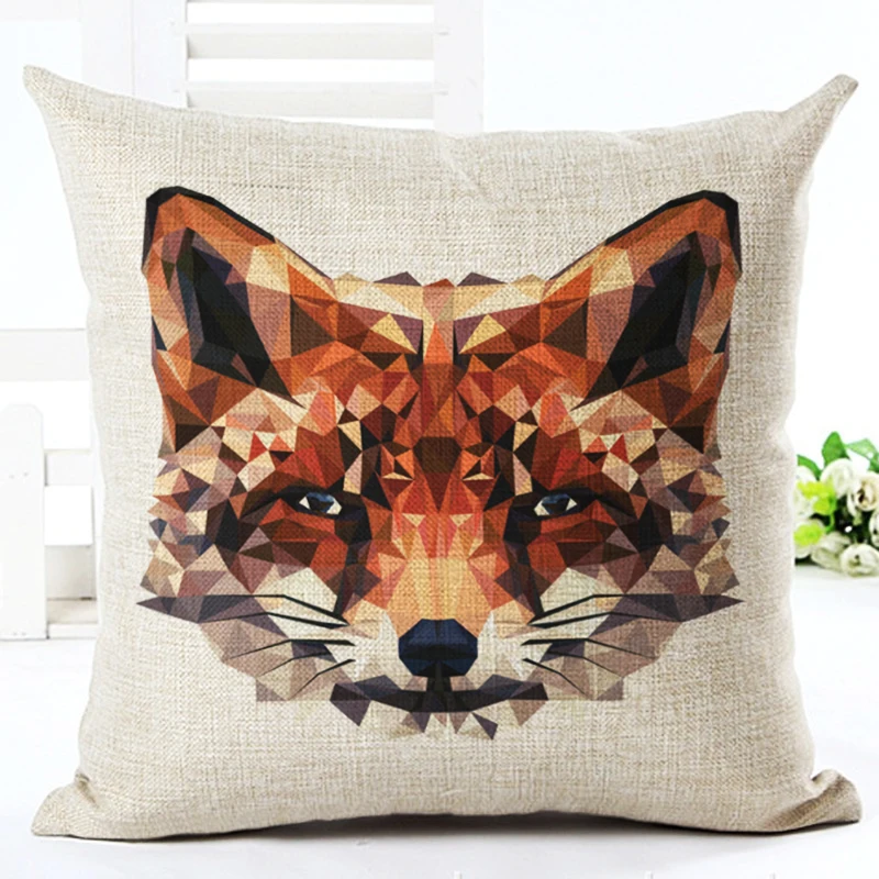 Новое поступление 2016 декоративная подушка для кровати с животным принтом