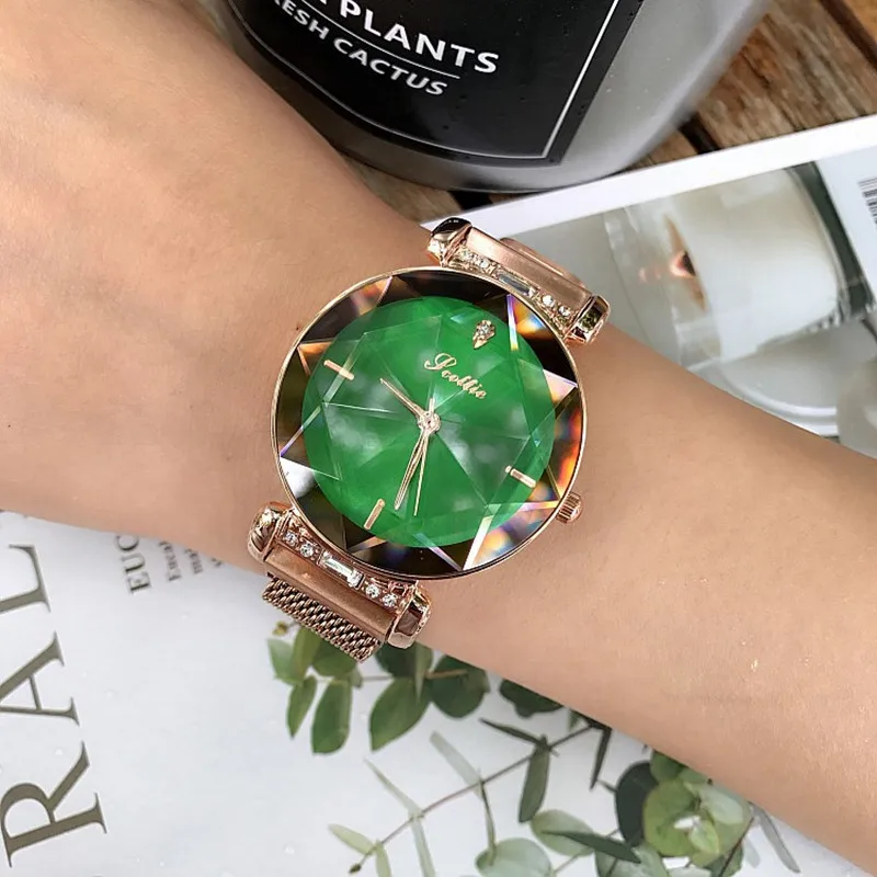 Luxury Lady Watch for Women Magnet Buckle Dress Watch Women 2018 New Stainless Steel Quartz Watch Clock Women horloges vrouwen enlarge
