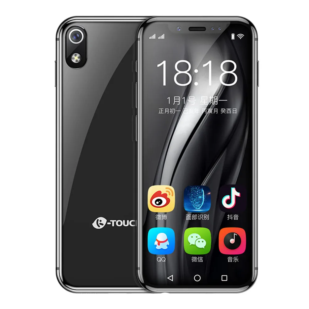 2019 маленький смартфон K-TOUCH I9 3g 32 г уход за кожей лица ID 3 5 &quotAndroid 8 1 4 ядра 2000 мАч м +