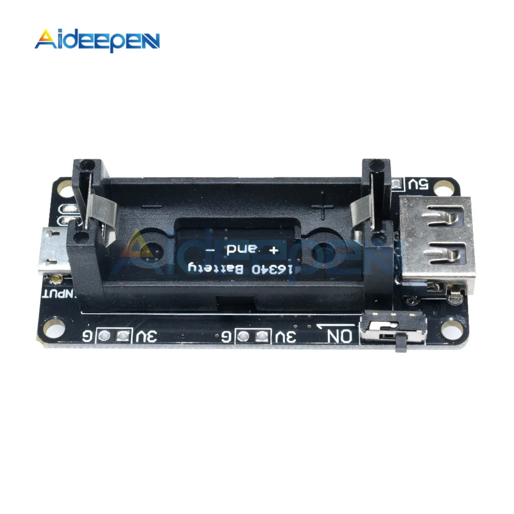 Плата зарядного устройства для Arduino UNO R3 ONE 1 шт. 16340 перезаряжаемый литиевый