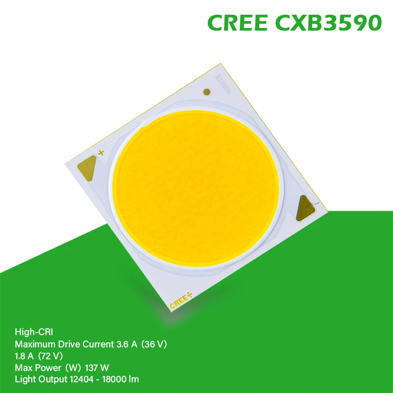 COB светодиодный Grow светильник CREE CXB3590 CXB 3590 3000K 3500K 5000K 12000LM оригинальный чип высокой