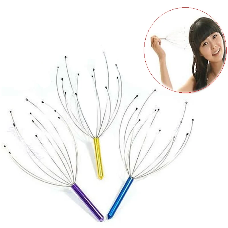 1PC Head Scalp Neck CEquipment Massage Massager Stress Release Relax | Красота и здоровье