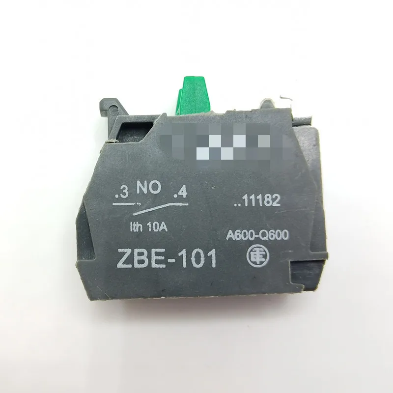 Серый XB2 XB4 кнопочный блок контактов ZB2-BE101C ZB2-BE102C ZBE-101 ZBE-102 НЗ Переключатель связаться с нами - Цвет: Серый