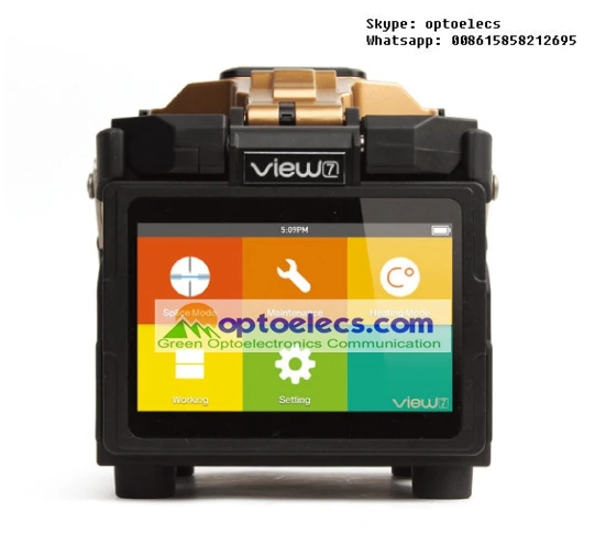 DHL бесплатная доставка INNO View 7 / View7 оптоволоконный сварочный аппарат|inno view 7|inno