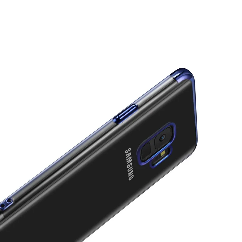 Мягкий силиконовый прозрачный чехол для Samsung Galaxy S6 S7 Edge S8 S9 Plus Note 8 A5 2016 A510 A710 A3 2017 A320