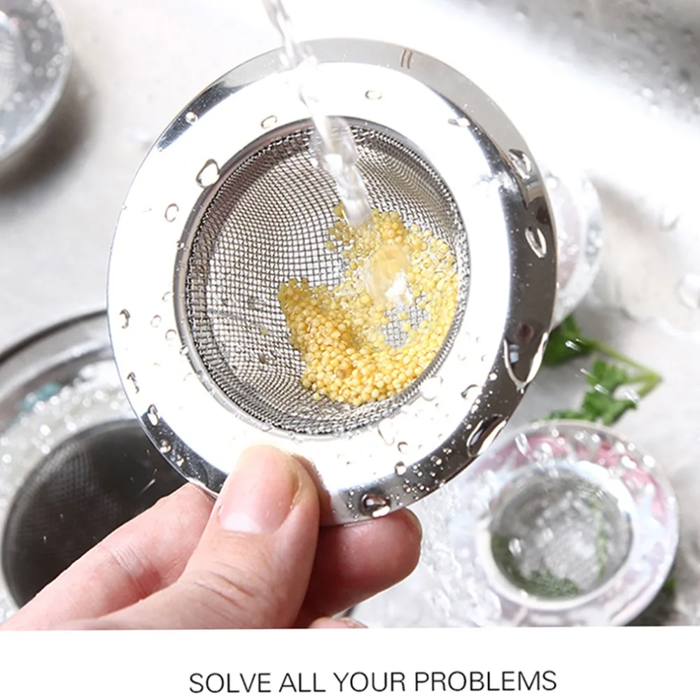 5 шт. сливной сетчатый фильтр для кухонного пола из нержавеющей стали