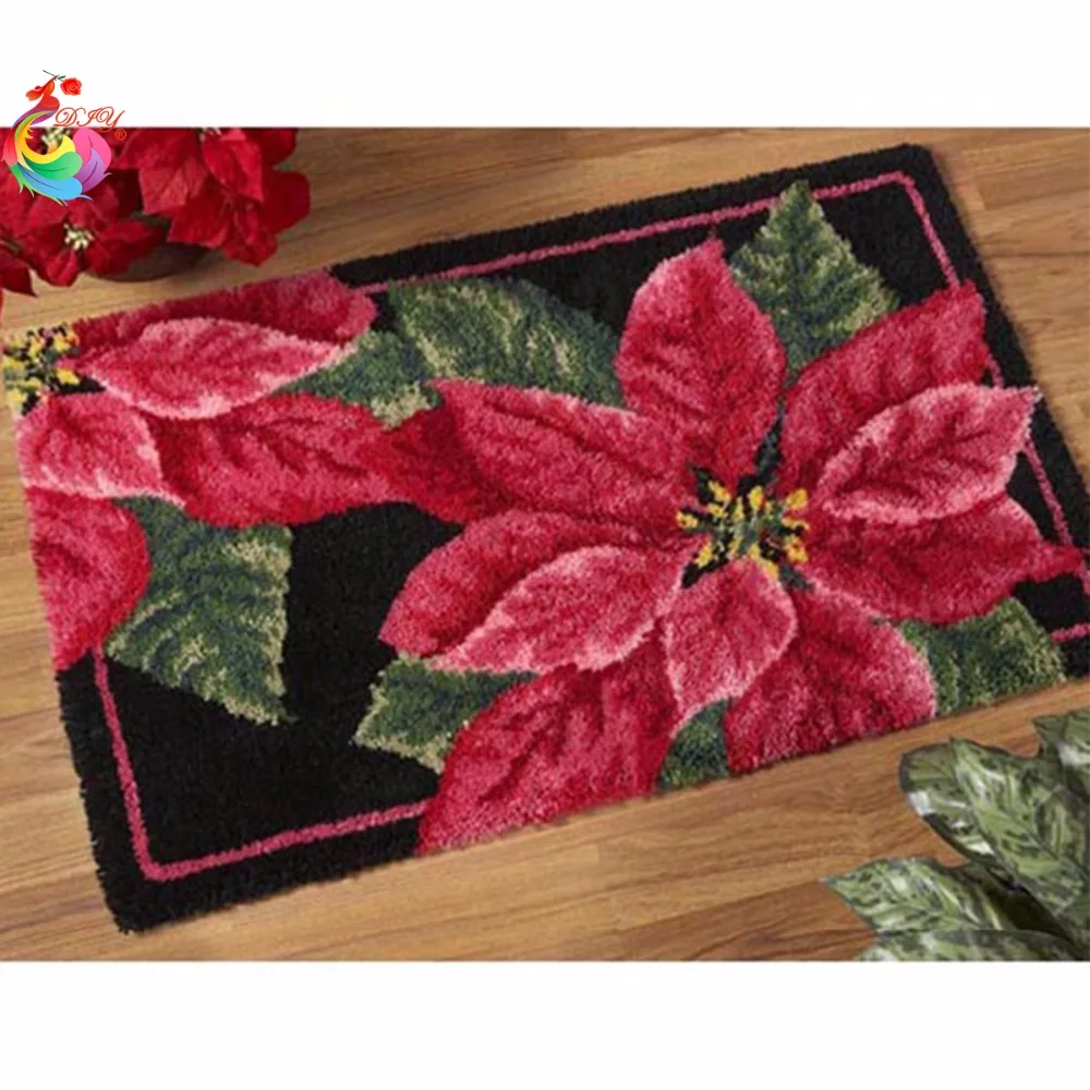 Наборы для вышивания крюк с защелкой комплект коврика набор крючков вязания