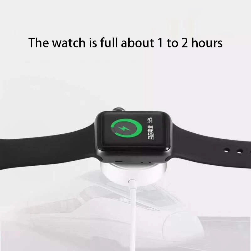 Беспроводной быстро Зарядное устройство для наручных часов Apple Watch зарядка через usb для Watch Series 2/3/4 магнитные часы Зарядное устройство 38 мм и 42 мм Смарт-часы