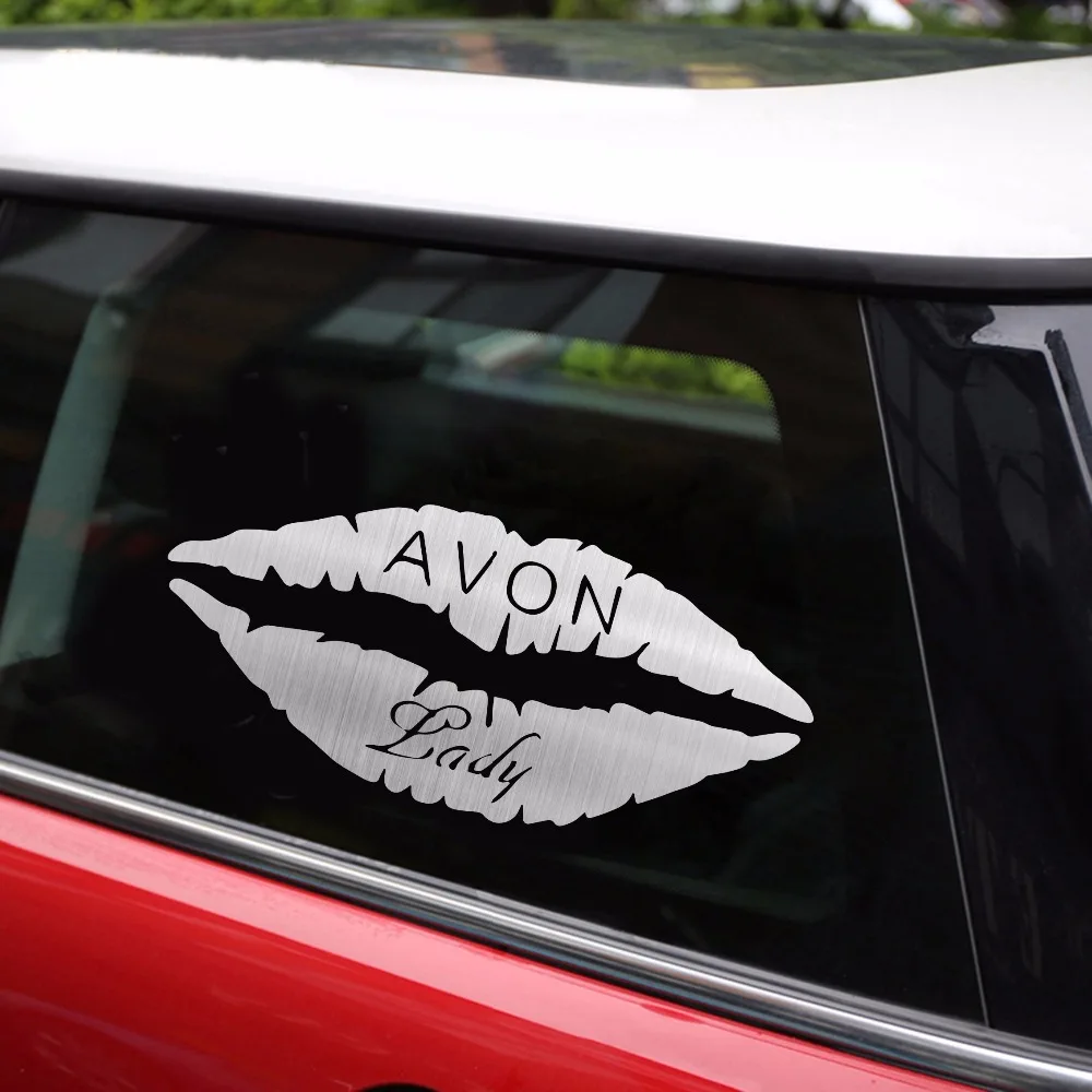 12 6*5 4 см сексуальные горячие губы Avon женские автомобильные наклейки s
