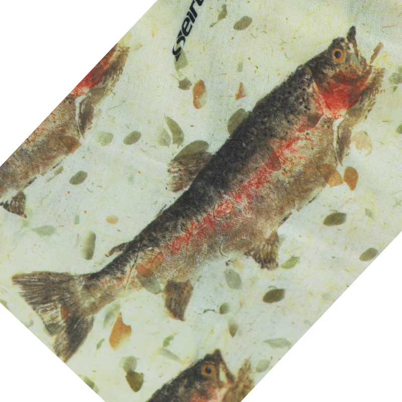 Бесшовные головные уборы 5 шт./лот банданы с рисунком рыбы уличные велосипедные