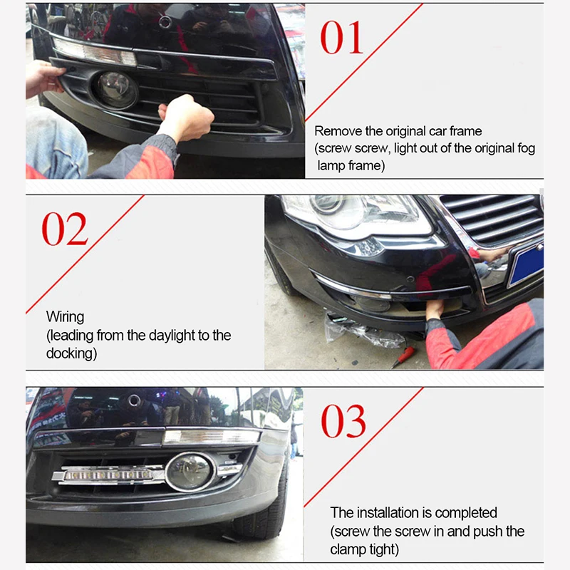 ROADOT drl светодиодный светильник дневного света для Volkswagen VW Passat B6 2007 2008 2009 2010 2011 2012