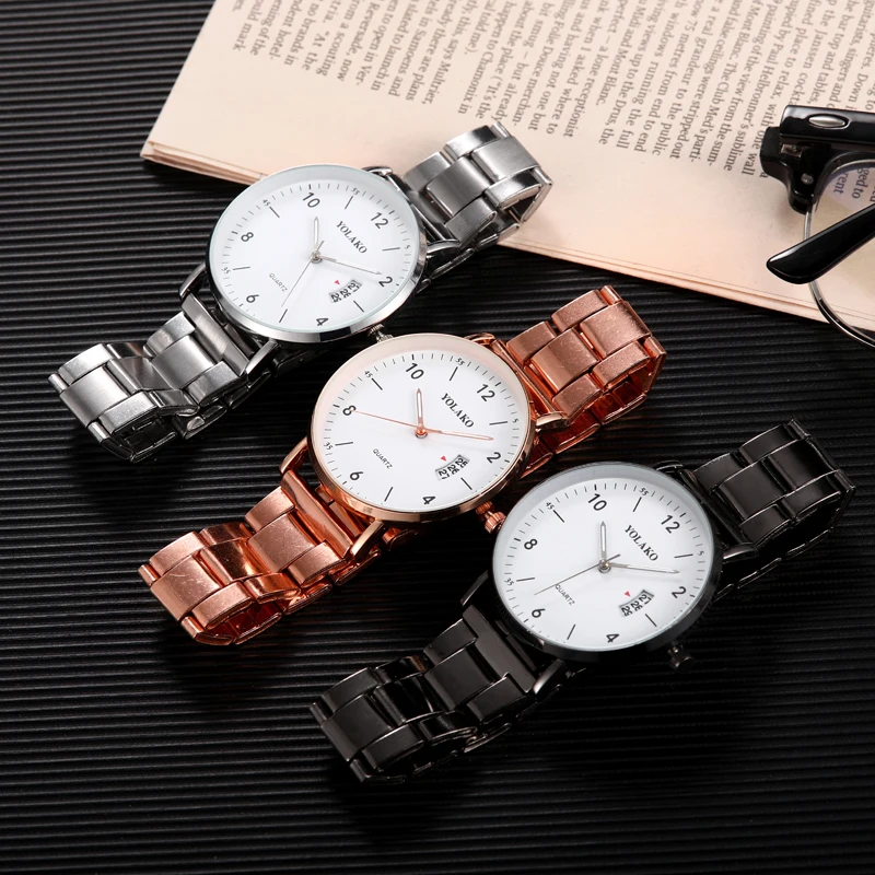 

Casual Rose Gold Women Watches Luxury Stainless Strap Ladies Quartz Wrist Watch Female Clock Wife Gift For Montre Femme
