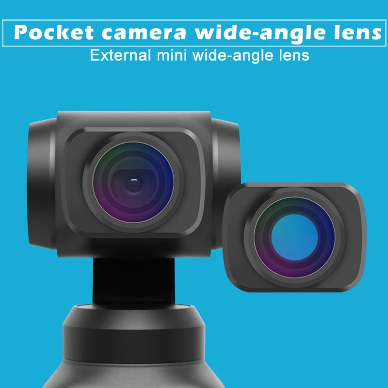 Широкоугольный объектив камеры Портативные мини аксессуары для OSMO Карманный