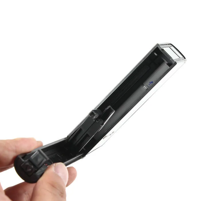 Новое поступление Алюминий карман портсигар Автоматический выброс серебряная