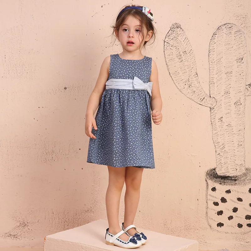 Для маленьких девочек летние платья детская одежда для детское праздничное
