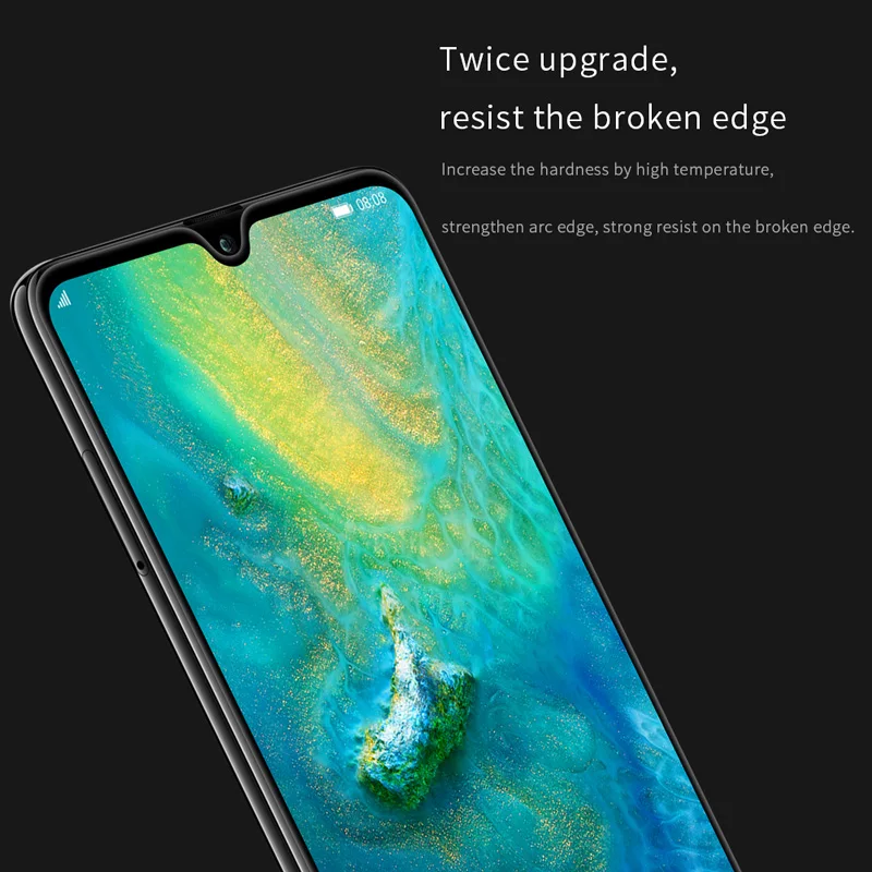 Nillkin XD CP+ макс. закаленное стекло для huawei mate 20 X защитный олеофобный Полный Клей Панели