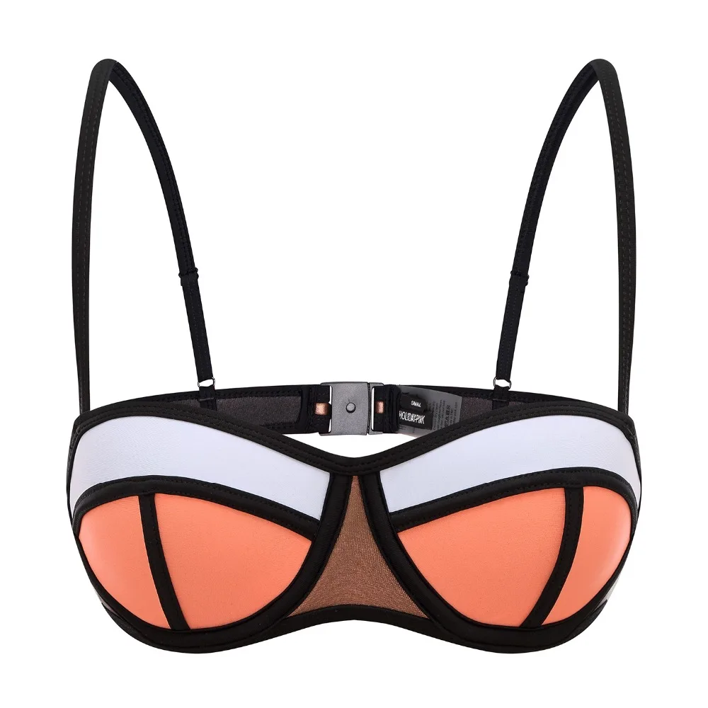 Женский купальник 2016 Бесплатная доставка неопреновый бикини с пуш-ап Женская