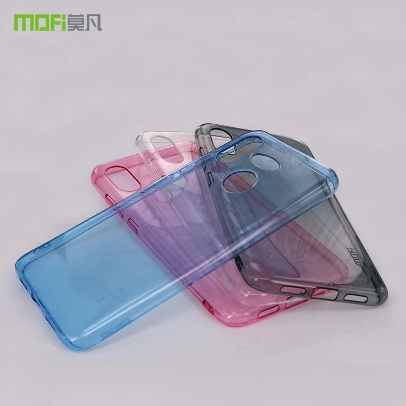 for Xiaomi mi8 case original MOFi xiaomi mi 8 cover silicon transparent soft TPU capas back |