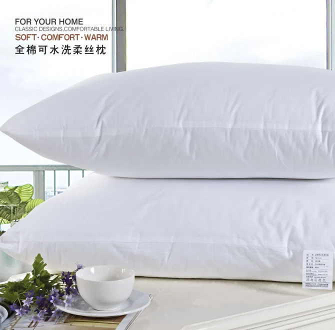 

Pillow/ Throw pillows /light Pillow/Zero Pressure Pillow Neck Health / Blue textile bedding