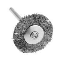 1pc mini polishing steel wire brush with handle and 25t type for cleaning grinding polished
