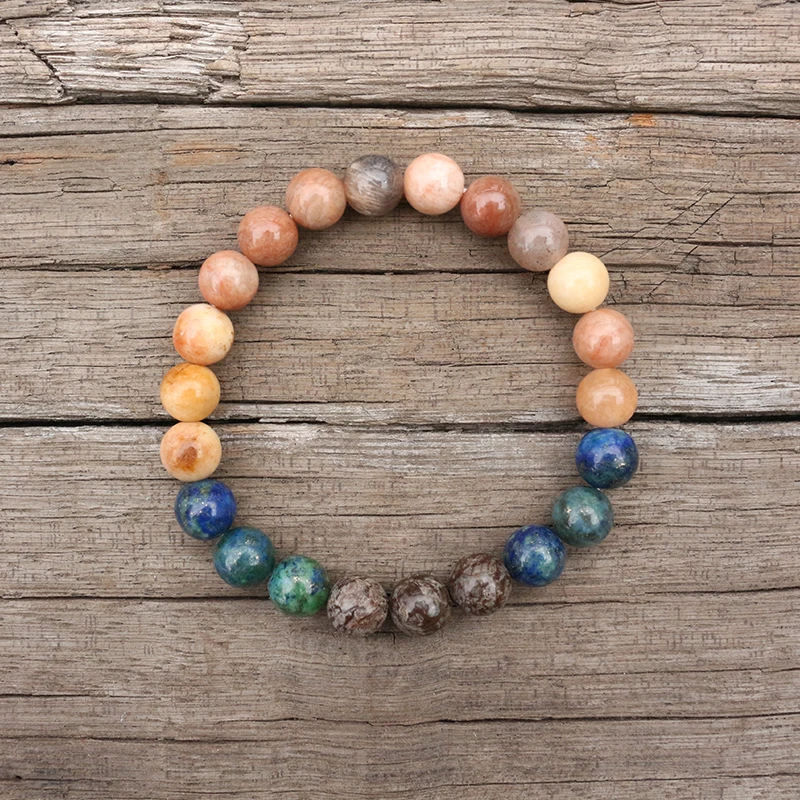 Бусины из натурального камня 8 мм солнцезащитные камни серые снежинки теплые