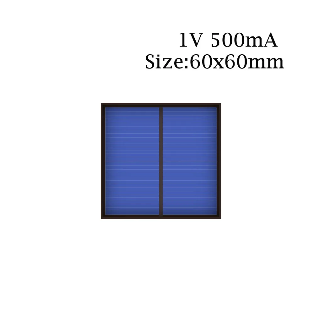 DIY Панели Солнечные 100 120 150 250 300 350 435 500 мА Панели солнечные 1V 1,5 V 2V Мини элемент для солнечной батареи для мобильного телефона Зарядное устройство Портативный