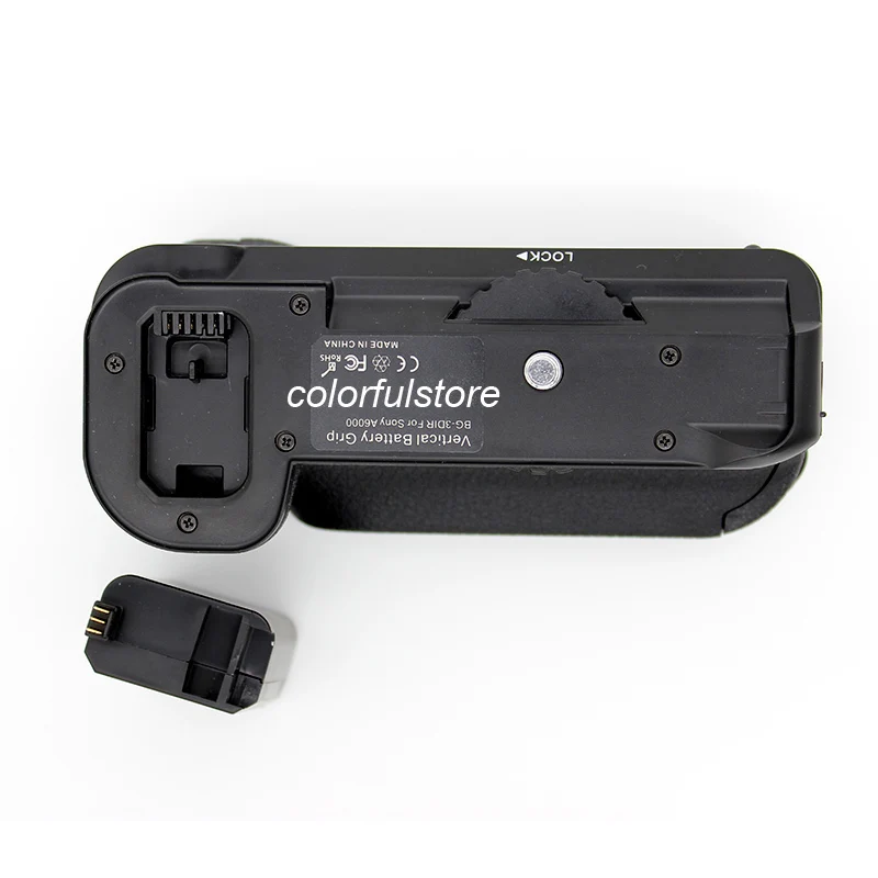 Pro Battery Handle Hand Grip Holder Pack Vertical Shutter Micro USB Port For Sony Alpha A6000 Camera as BG-3DIR + Remote Control |