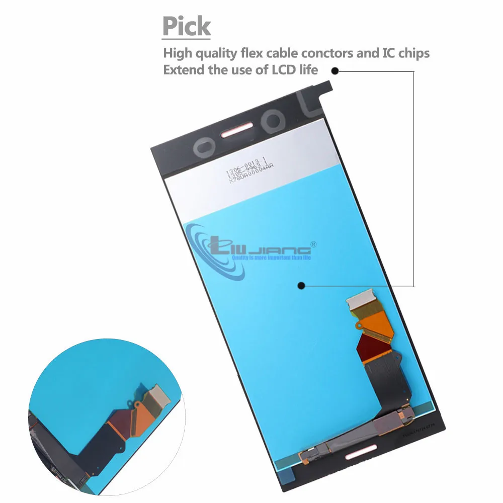 Оригинальный дисплей 5 дюйма для SONY Xperia XZP ЖК с сенсорным экраном и дигитайзером в