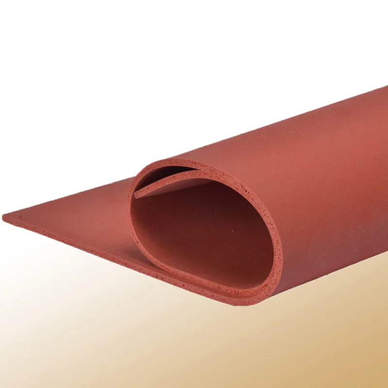 Красный Силиконовый пенопластовый коврик с высокой термостойкостью силиконовый