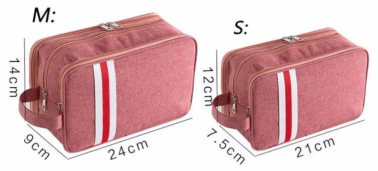 Cosyde, мужской комплект туалетных принадлежностей, полиэфирная дорожная косметичка для макияжа, портативная женская косметичка, органайзер для сумочки, сумка на молнии